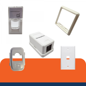 Structured Cabling Faceplates and Adaptors-image